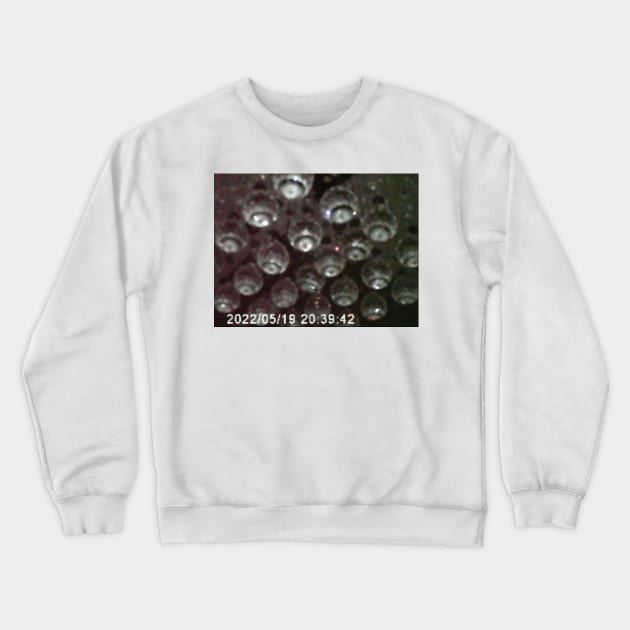 Retro Chandelier Crystals Crewneck Sweatshirt by hannahehansen